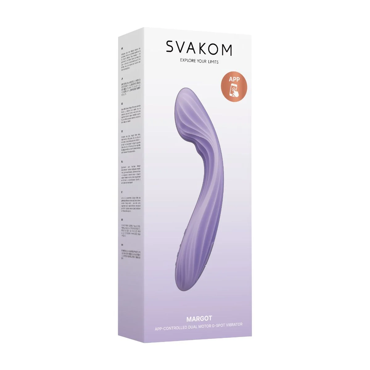 Svakom – Margot App Controlled Dual Motor G-Spot Vibrator – Paars