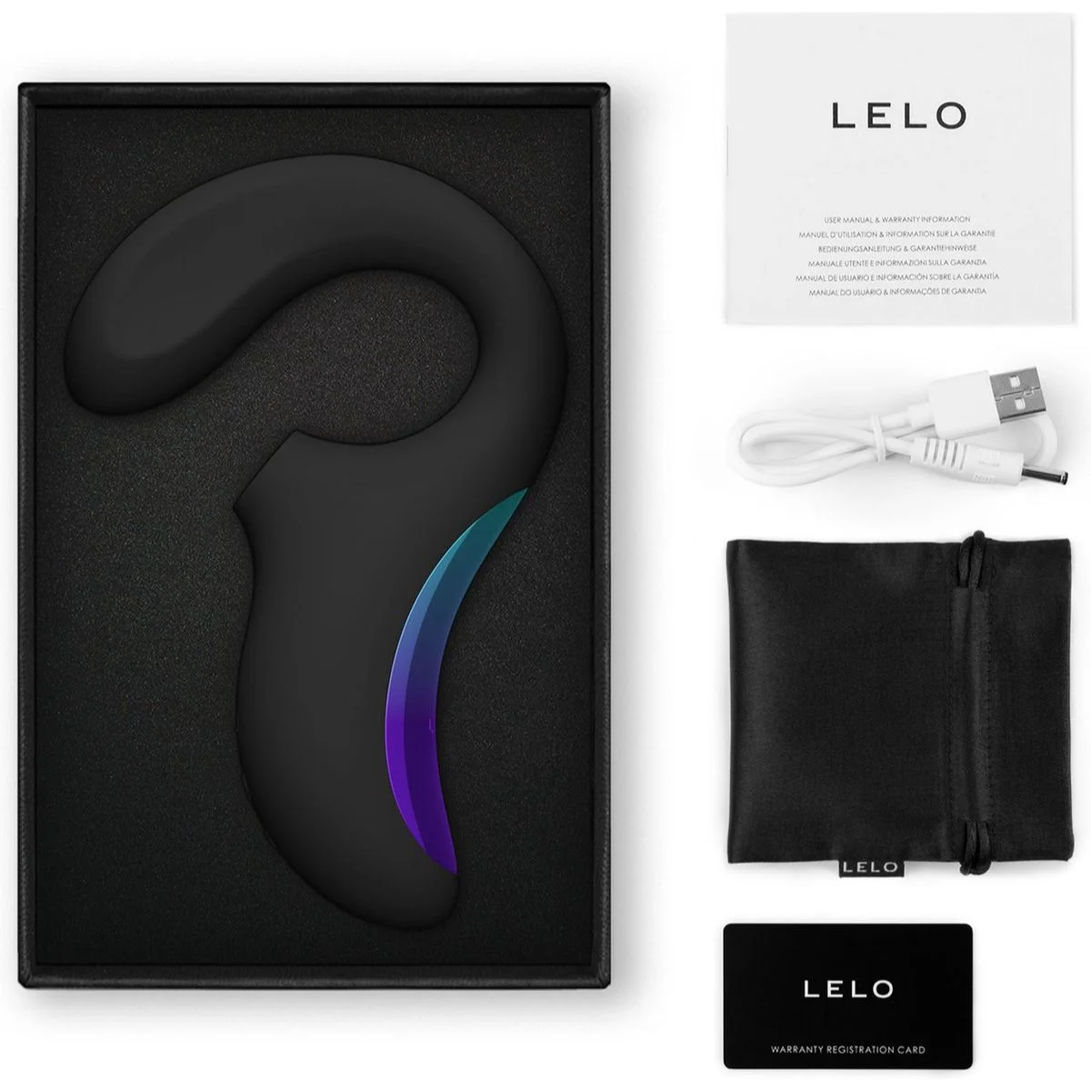 LELO - ENIGMA Wave Massager - Zwart