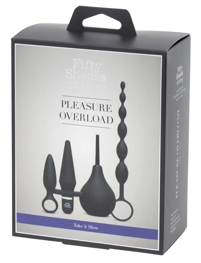 Fifty Shades of Grey – Pleasure Overload Anale Set – Beginnerskit
