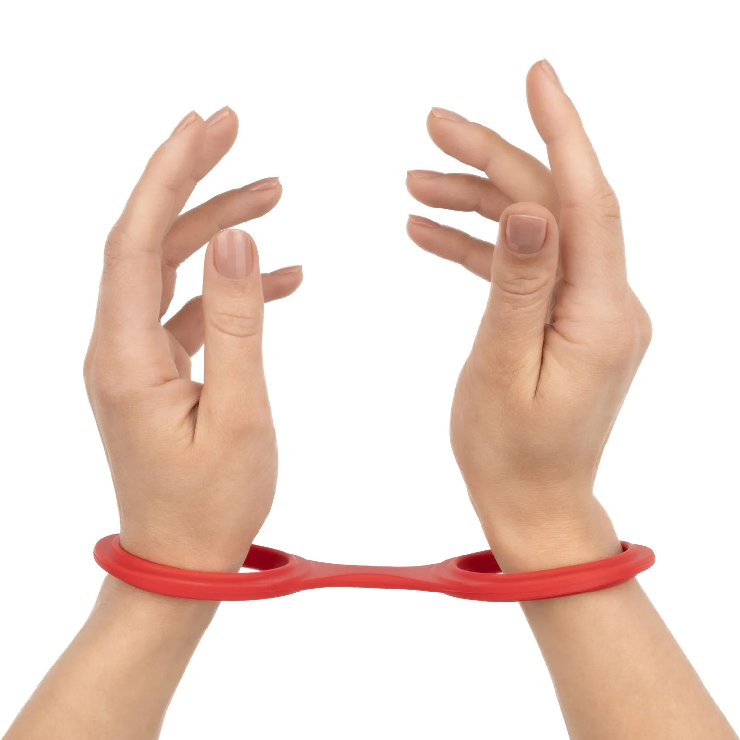 - Flexibele siliconen handboeien - Rood