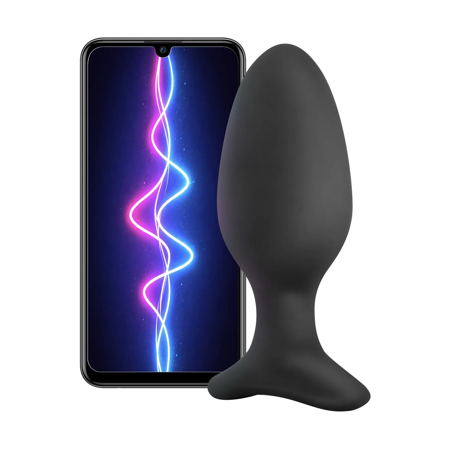 Lovense - Hush 2 Vibrerende Buttplug Met App - Zwart