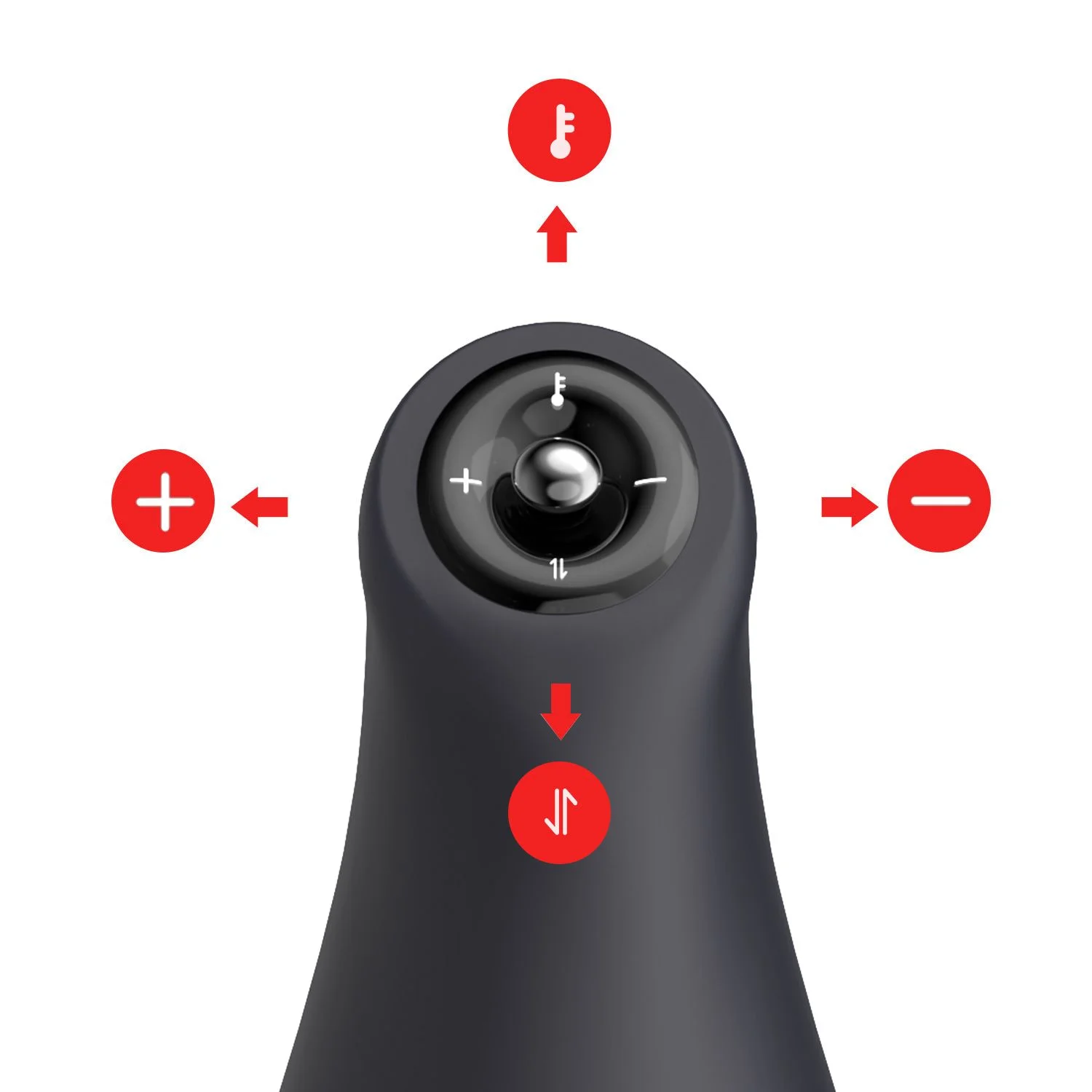 OTOUCH - Pleasure Engine Verwarmende, Stotende en Vibrerende Masturbator
