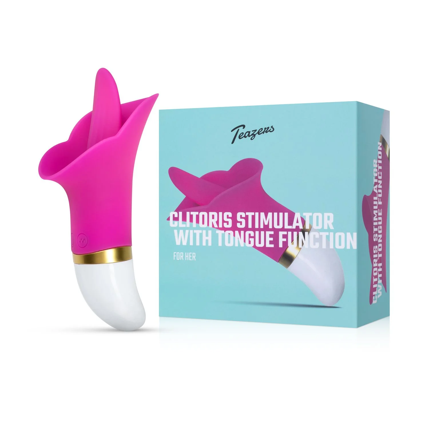 Teazers – Flower Touch Clitoris Vibrator – Roze