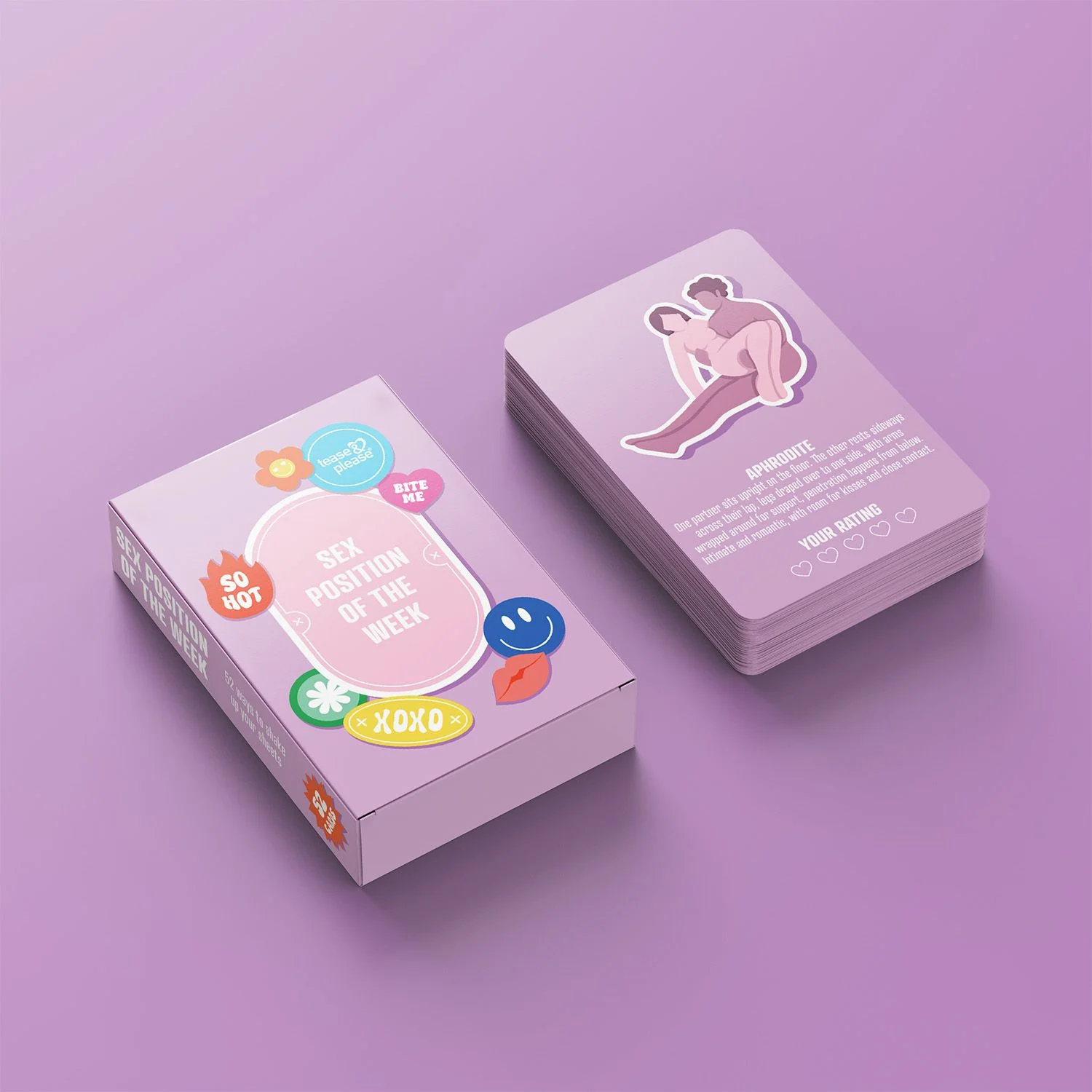 Tease & Please - Sex Position Of The Week Kaartspel