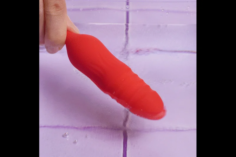 Teazers – Roos Stotende Dildo Vibrator – Rood