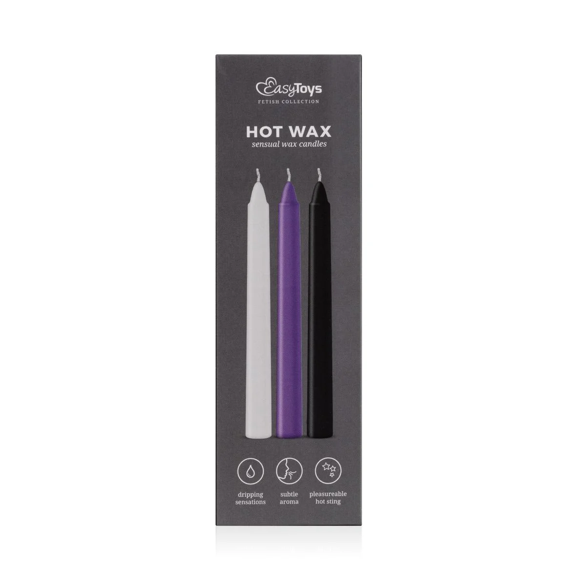 Fetish - Hot Wax SM Kaarsen - 3 stuks