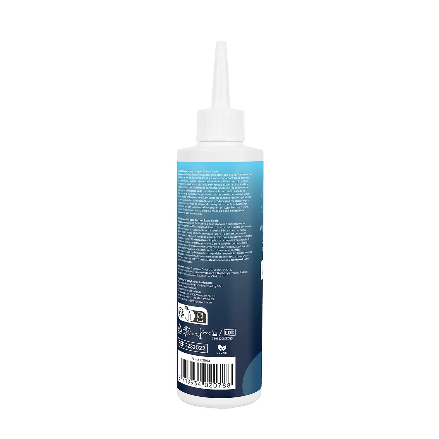 EasyGlide Masturbator Glijmiddel Extra Smooth - 250ml