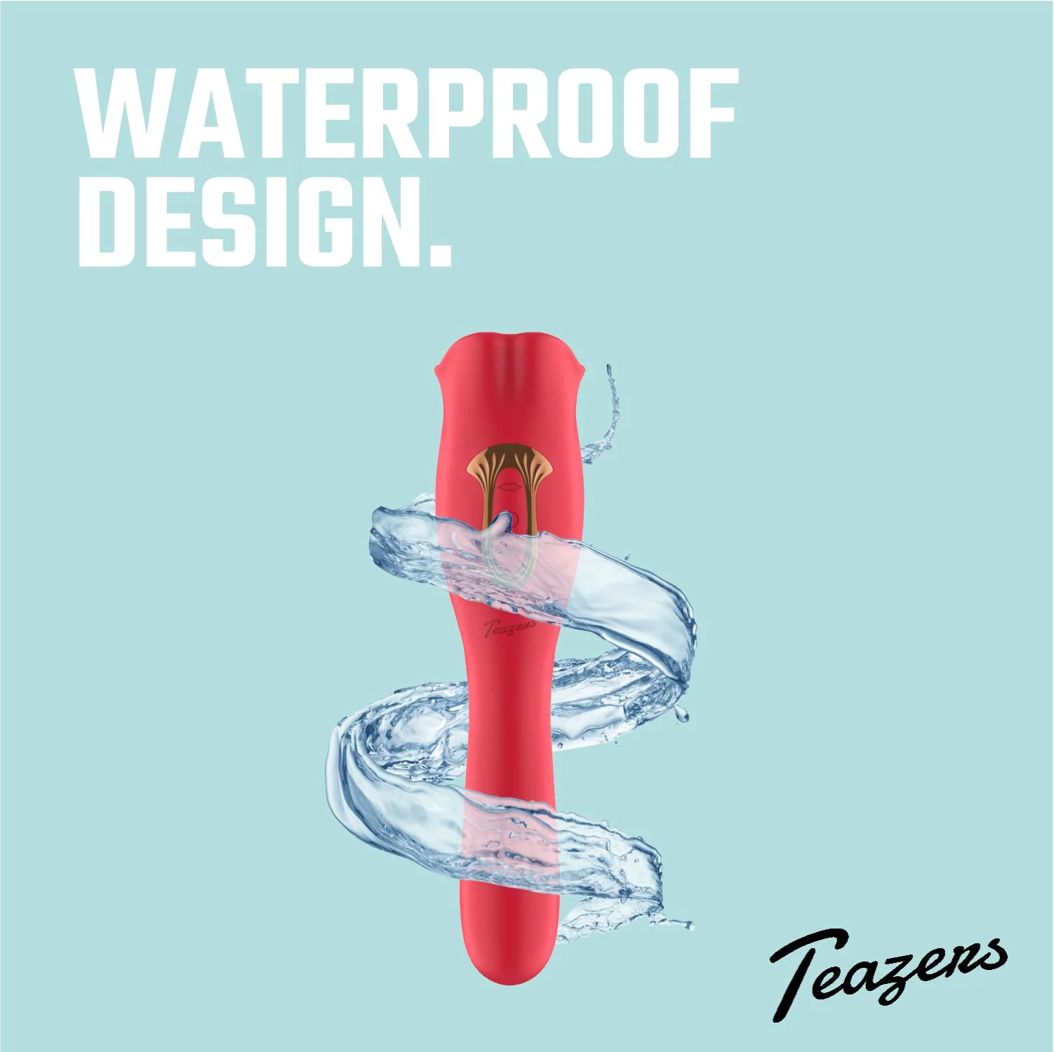 Teazers Vibrator met Likkende Clitoris Stimulator