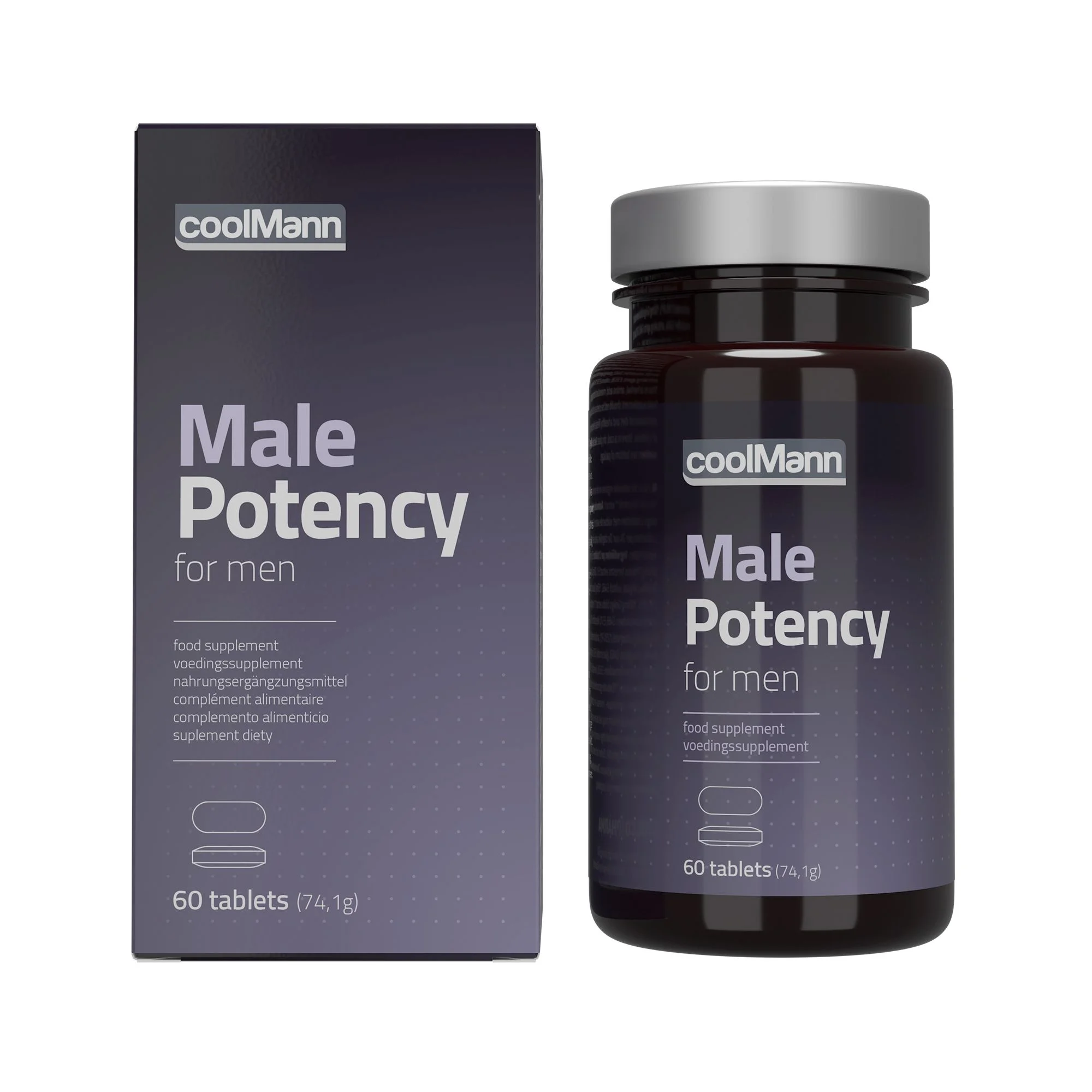 CoolMann - Male Potency Potentie Pillen - 60 stuks