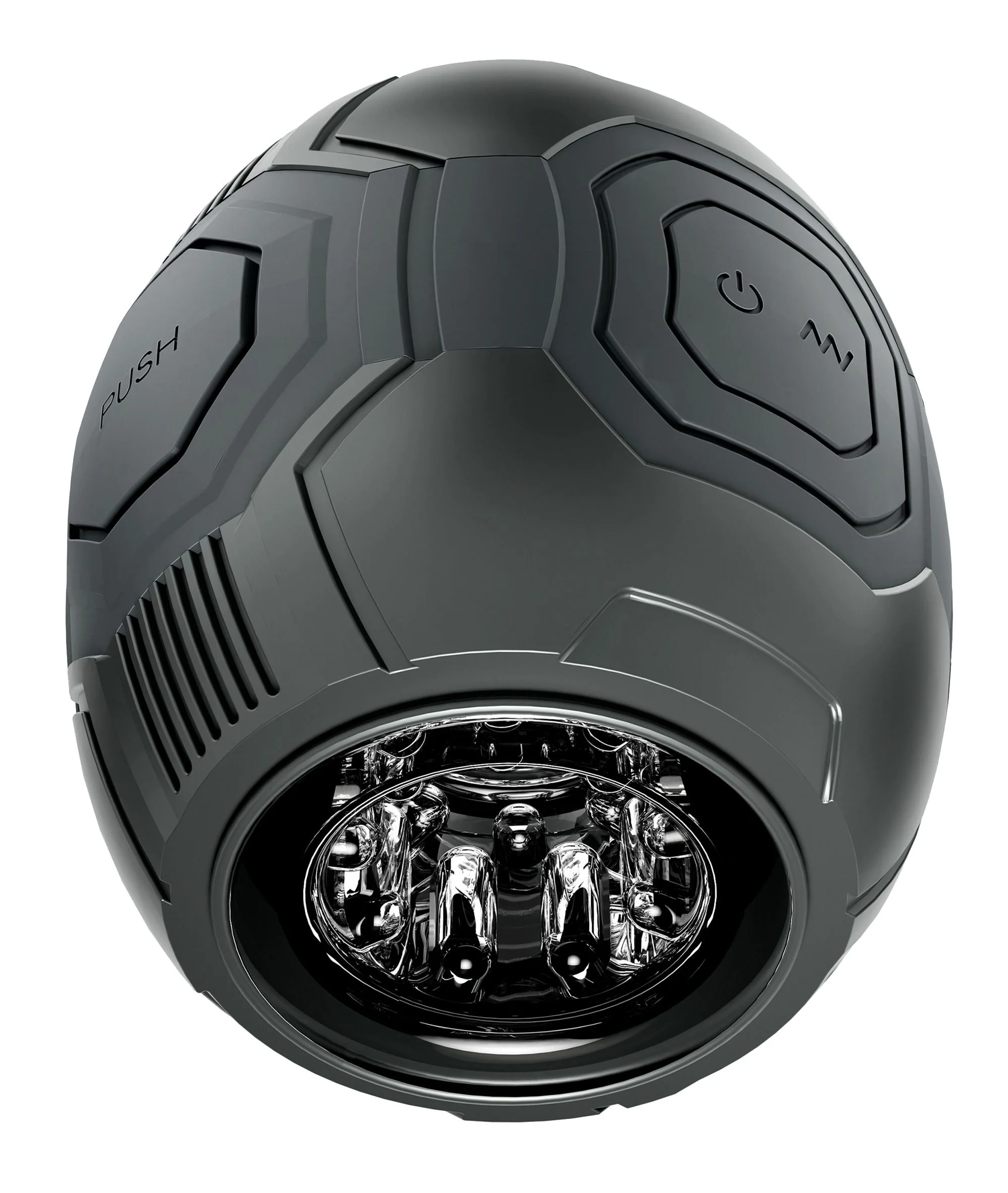 Blush Novelties - Dome X Vibrerende Masturbator - Zwart