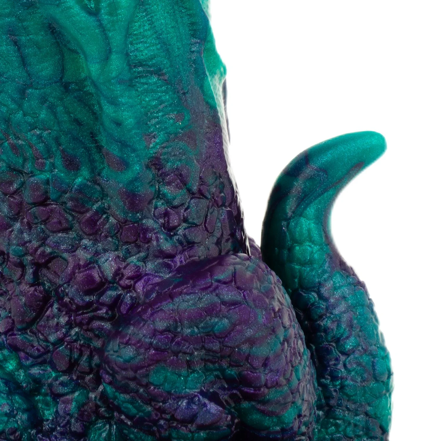 Mythical Mates - Dragonfly Dildo Paars & Groen - 22.6 cm