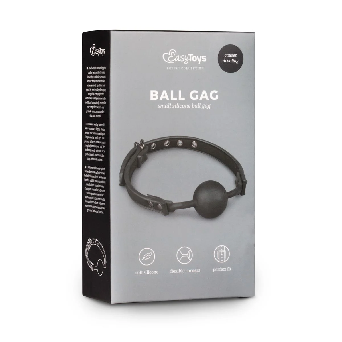 Fetish - Ball gag met siliconen bal