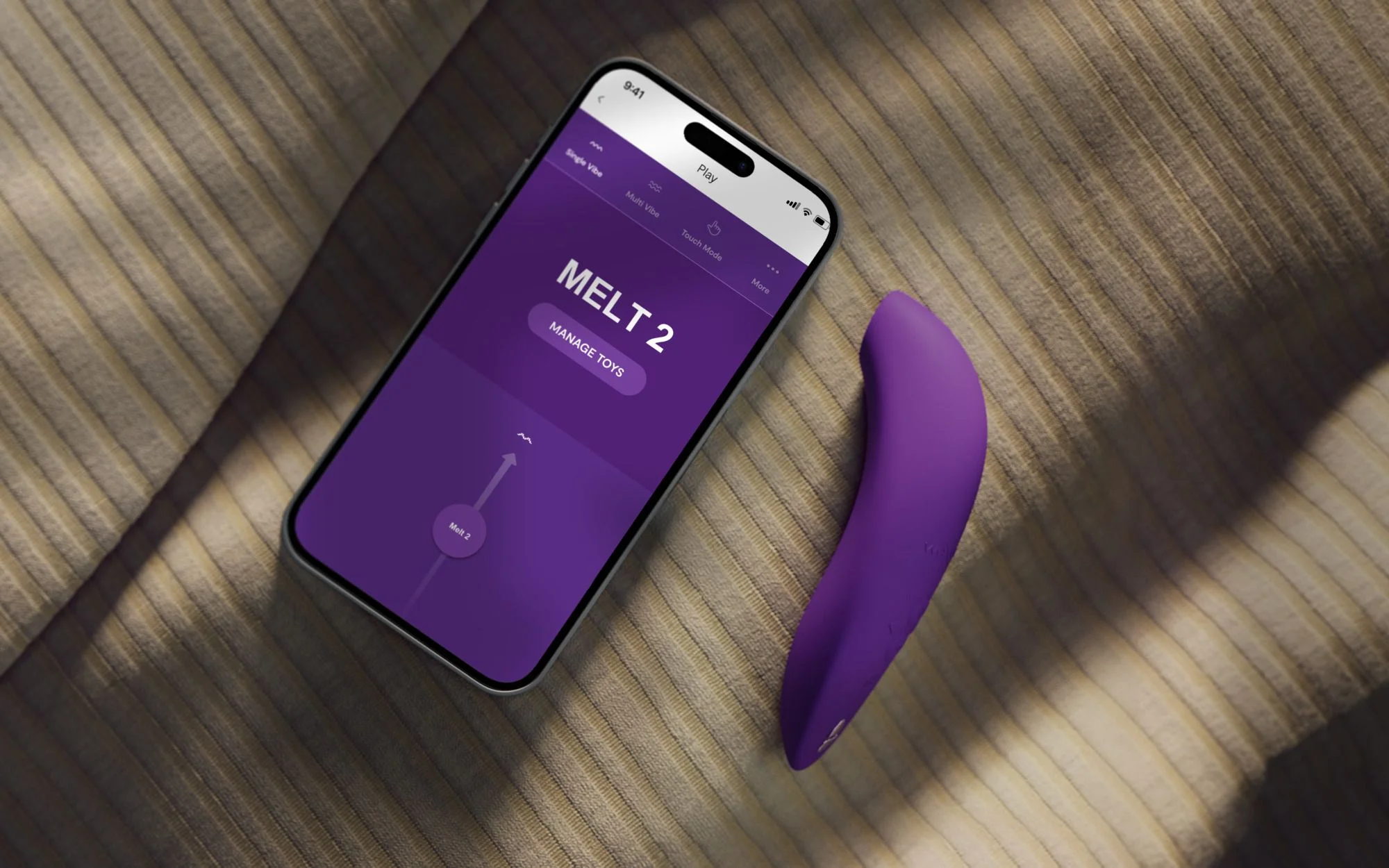 We-Vibe - Melt 2 App Controlled Clitorale Stimulator - Paars