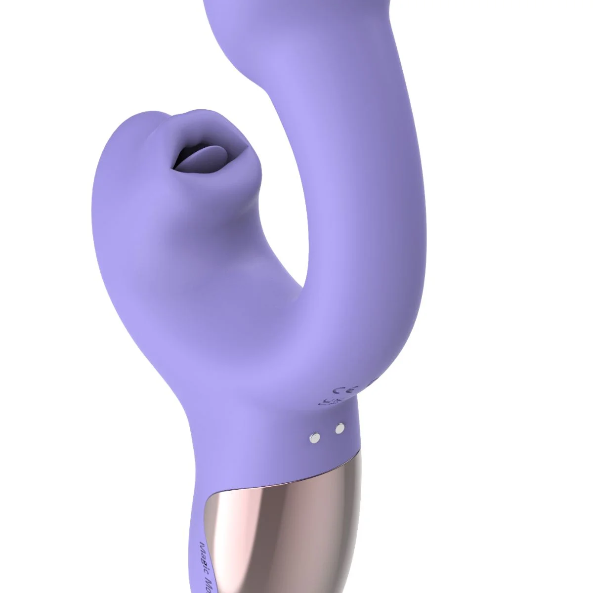 Magic Motion – Magic Ponder Vibrator met Lick & G-Spot Functie – Paars