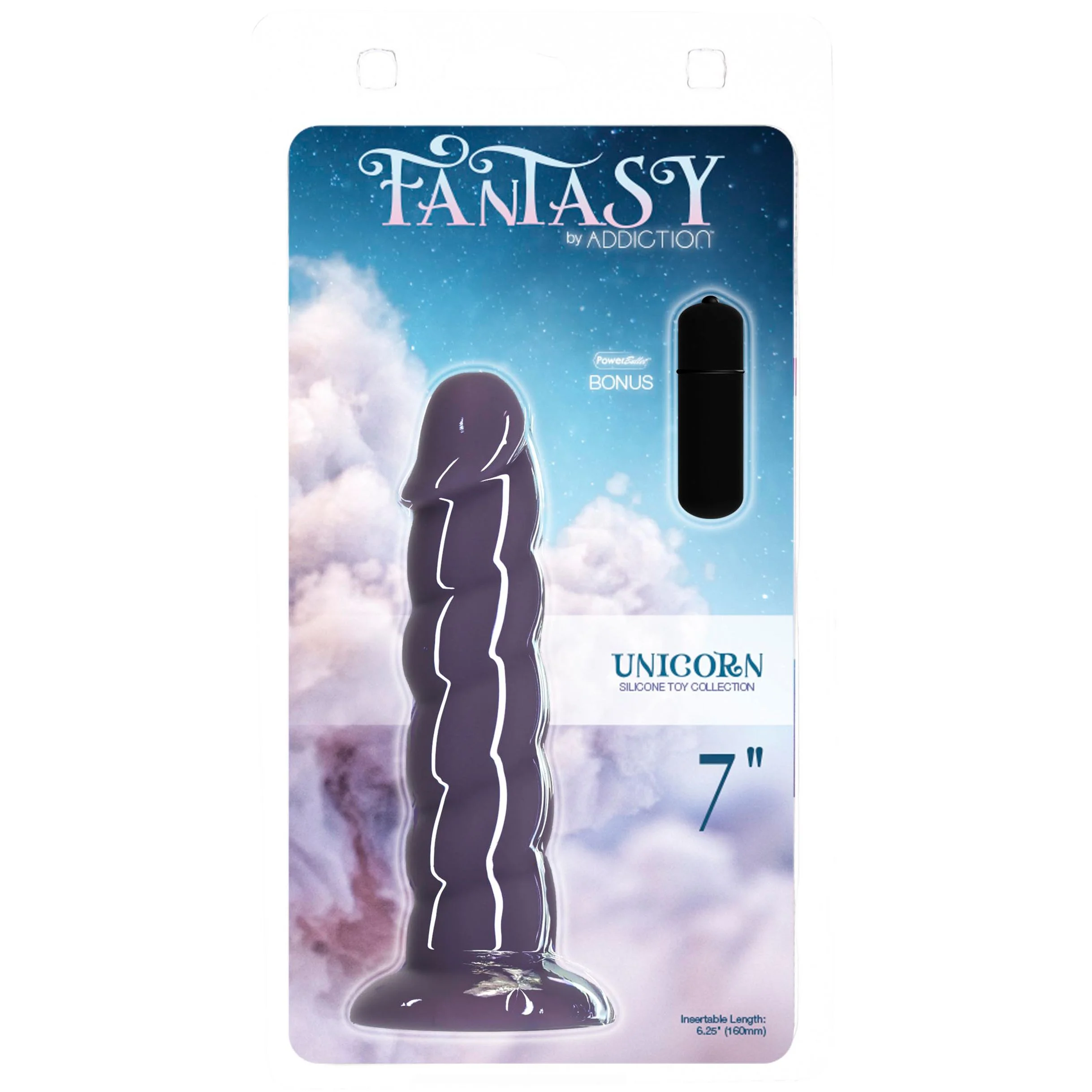 Addiction – Fantasy Unicorn Dildo 18 cm – Paars