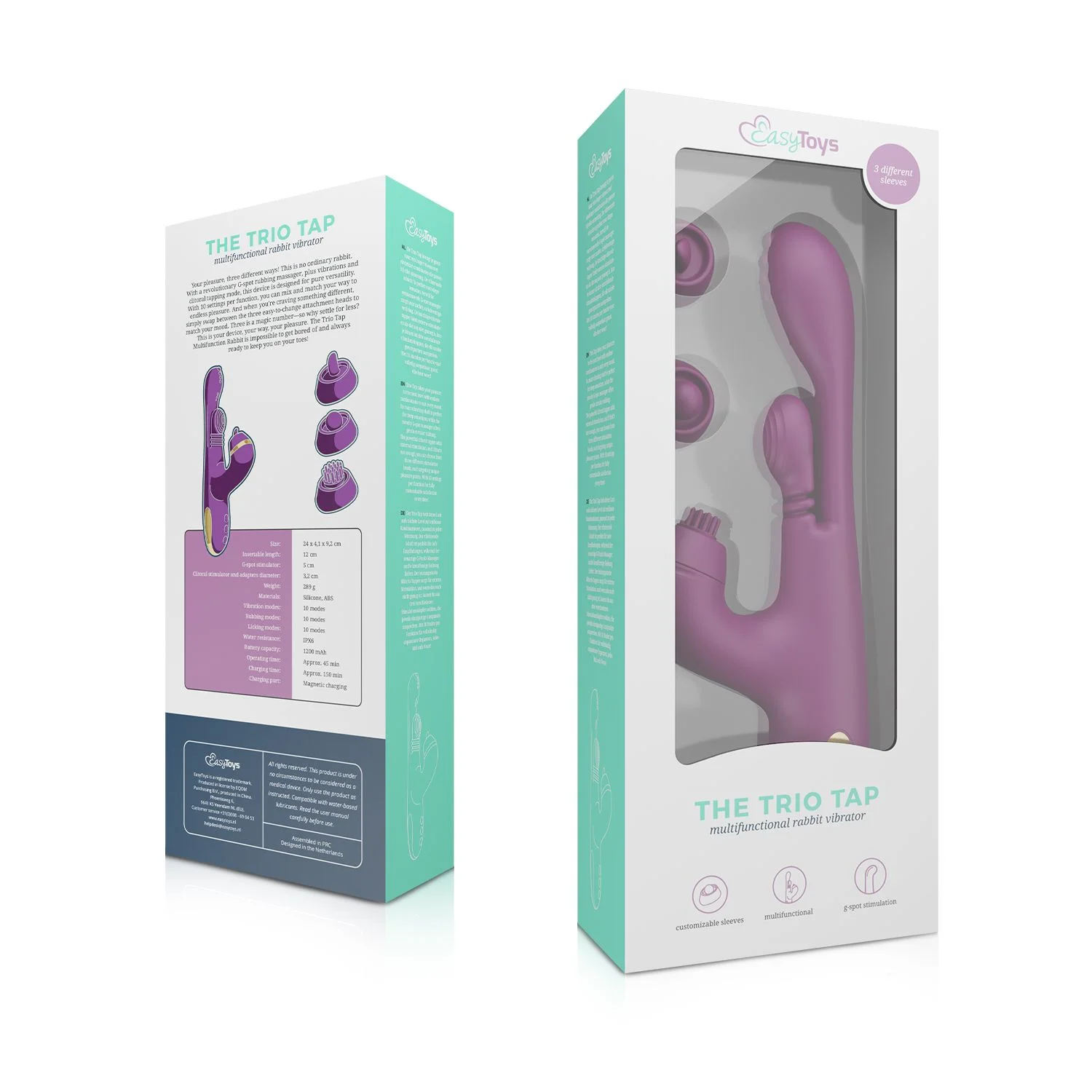 Vibe Collection - Trio Tap - Multi-functionele Rabbit
