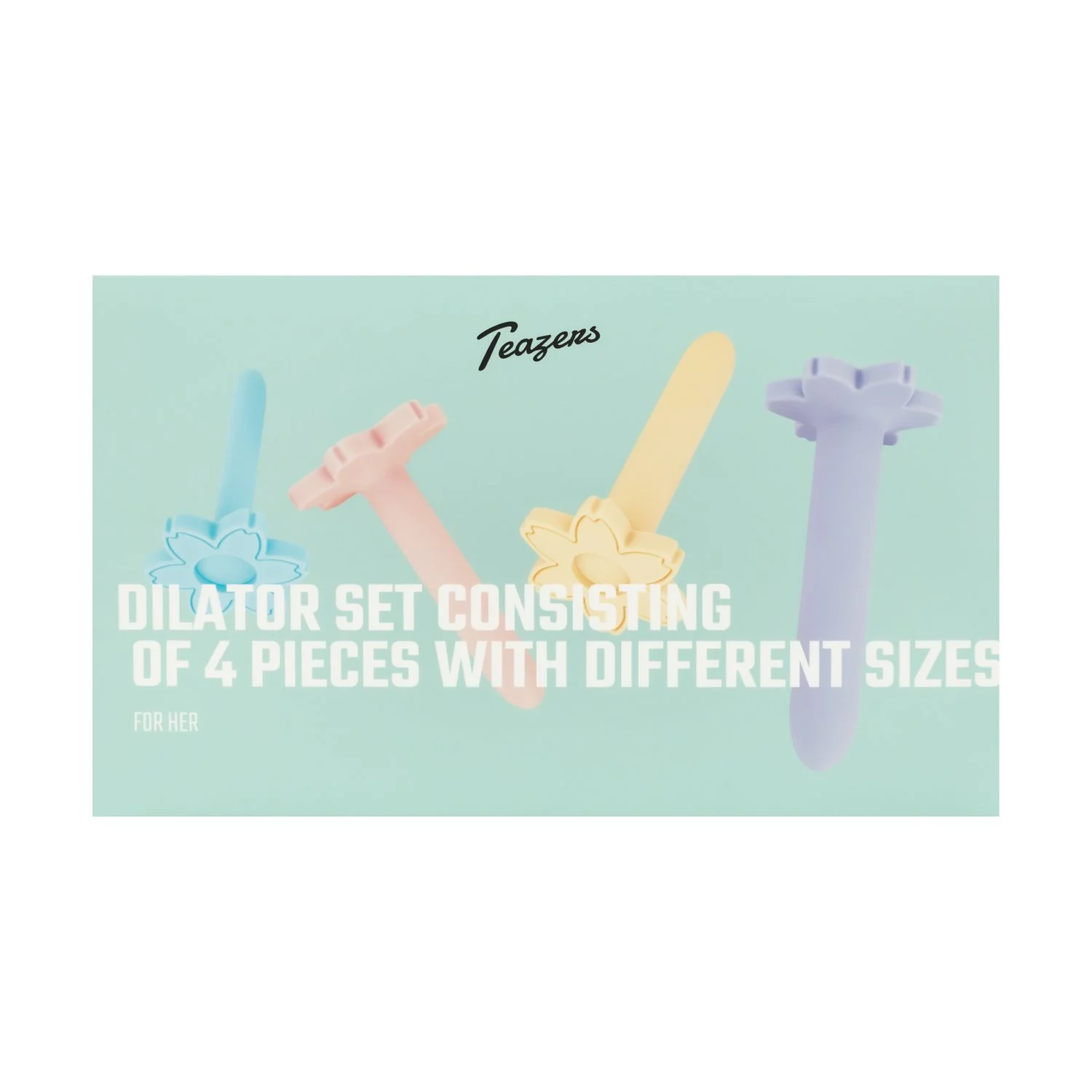Teazers - Vaginale Dilatator Set - 4-delig