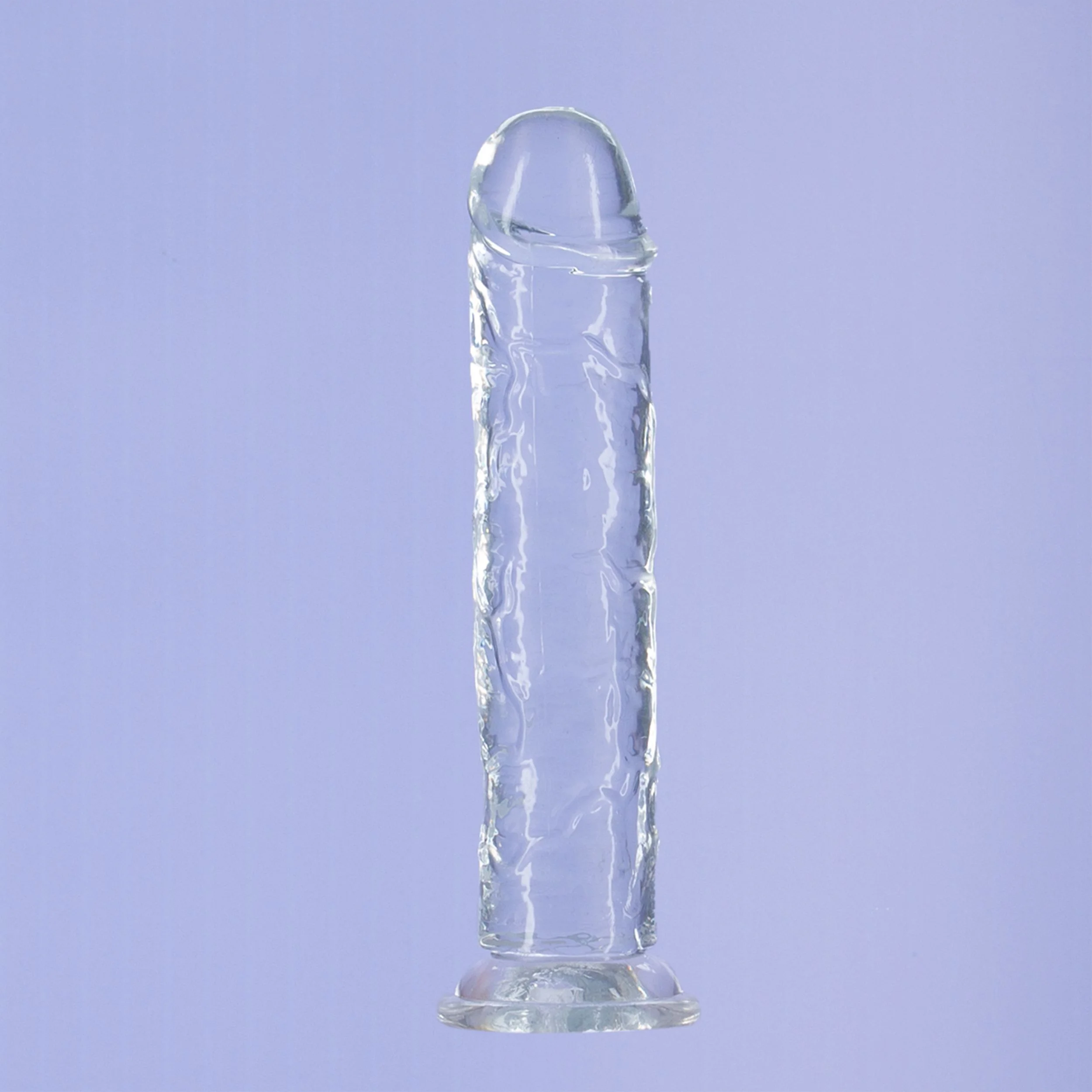Crystal Addition - Transparante Realistische Dildo - 20 cm