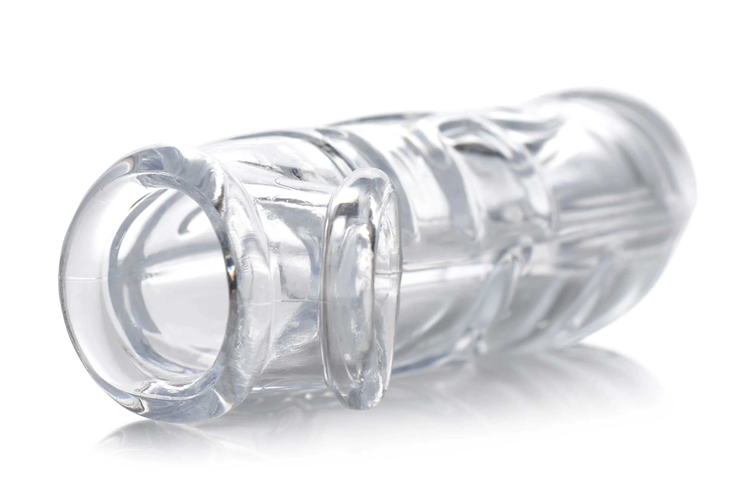 Clear Extender Gebogen Penissleeve