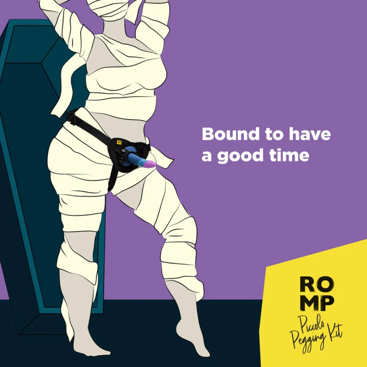 ROMP – Piccolo Pegging Kit – Met Dildo & Harness