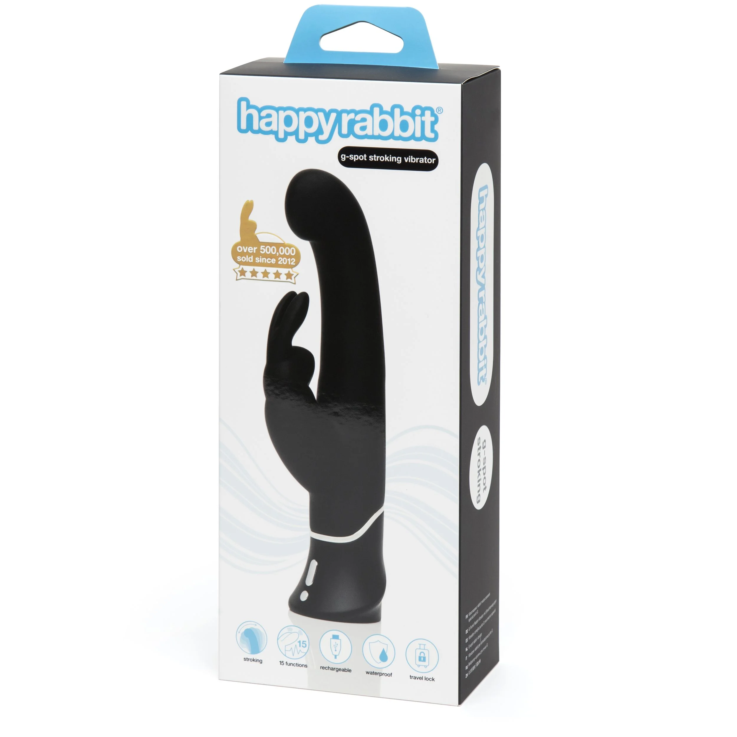 Happy Rabbit – G-Spot Stroker Rabbit Vibrator – Zwart