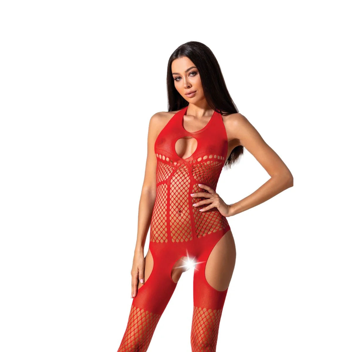 Passion - BS079 Catsuit - Rood