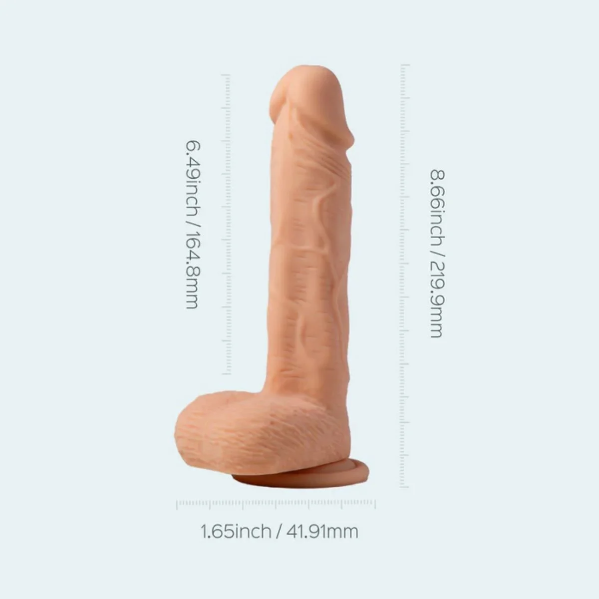 HoneyPlayBox – Paxton Rotating Vibrating Dildo – 21.9 cm