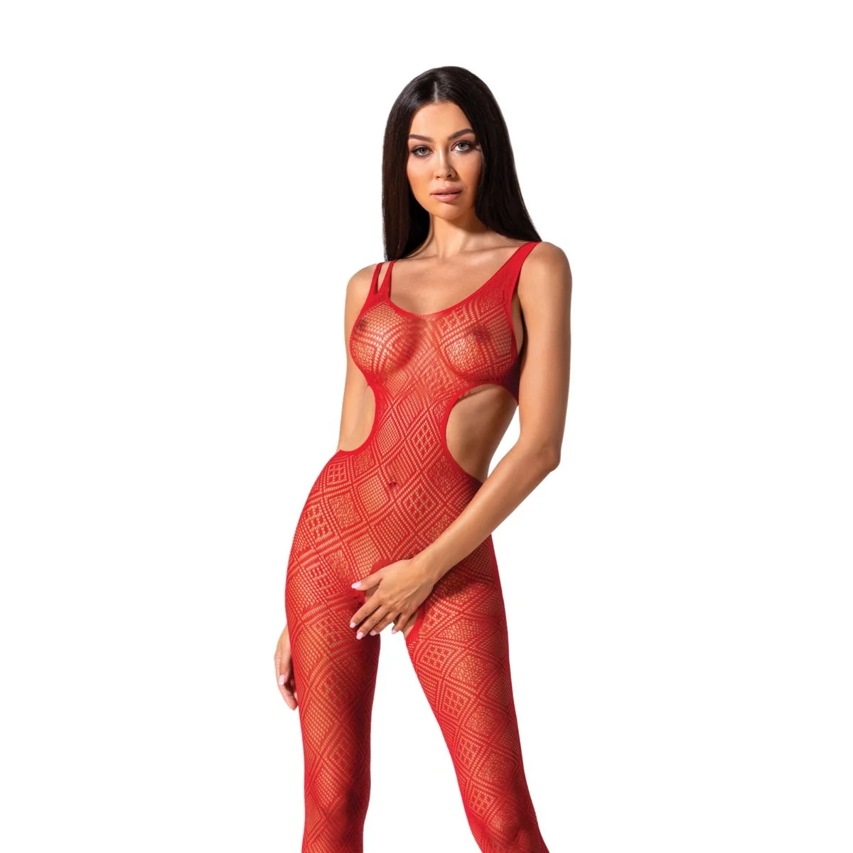 Passion - BS085 Catsuit - Rood