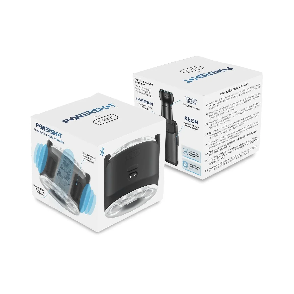 Kiiroo - PowerShot Masturbator - Zwart