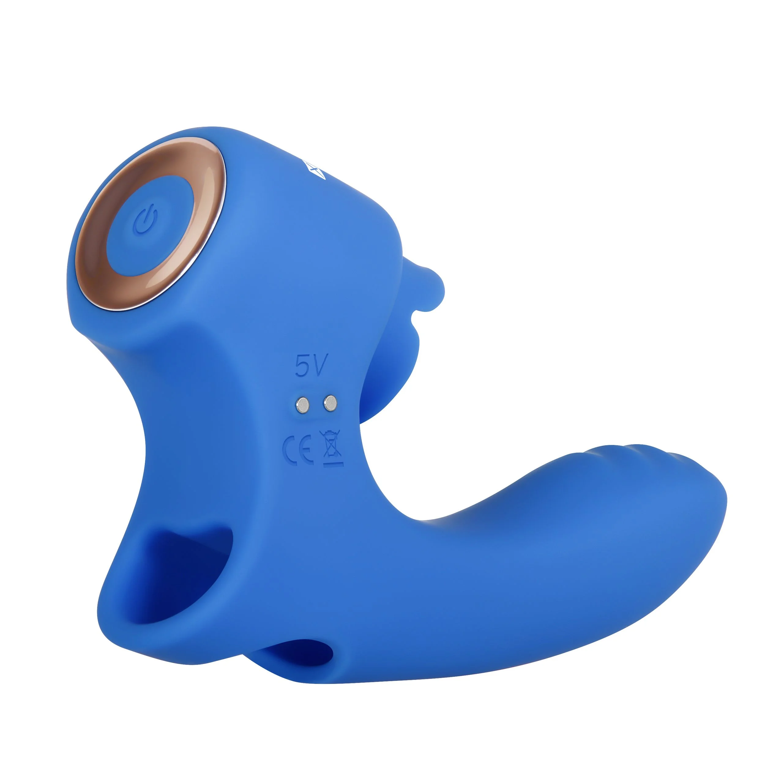 Evolved - Flick It Vinger Vibrator - Blauw