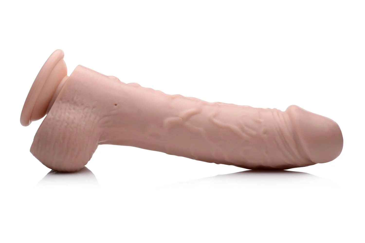 Loadz - Vibrerend Spuitend Dildo - 21,5 cm & Lichtkleurig