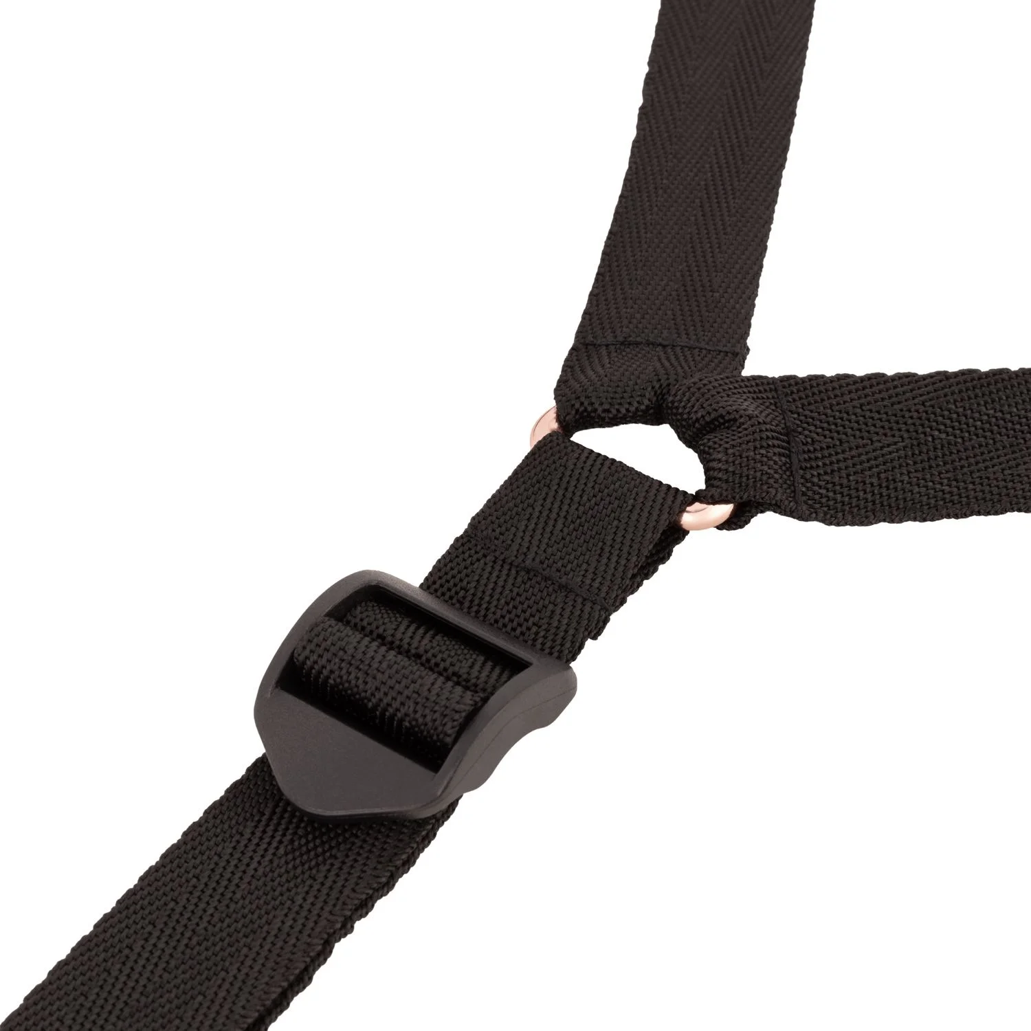 Rosy Gold - Under-Mattress Restraint Set - Zwart