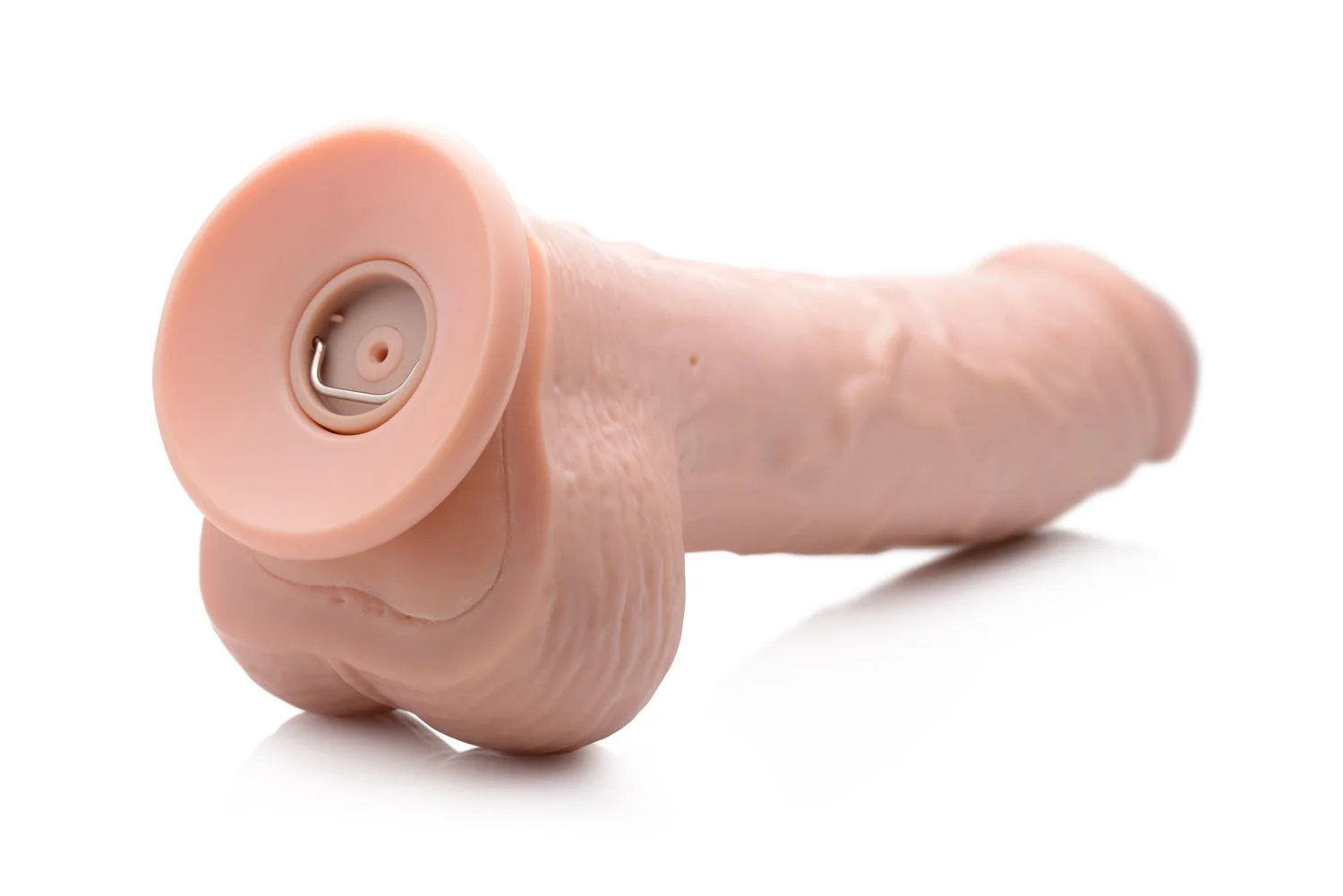 Loadz - Vibrerend Spuitend Dildo - 21,5 cm & Lichtkleurig