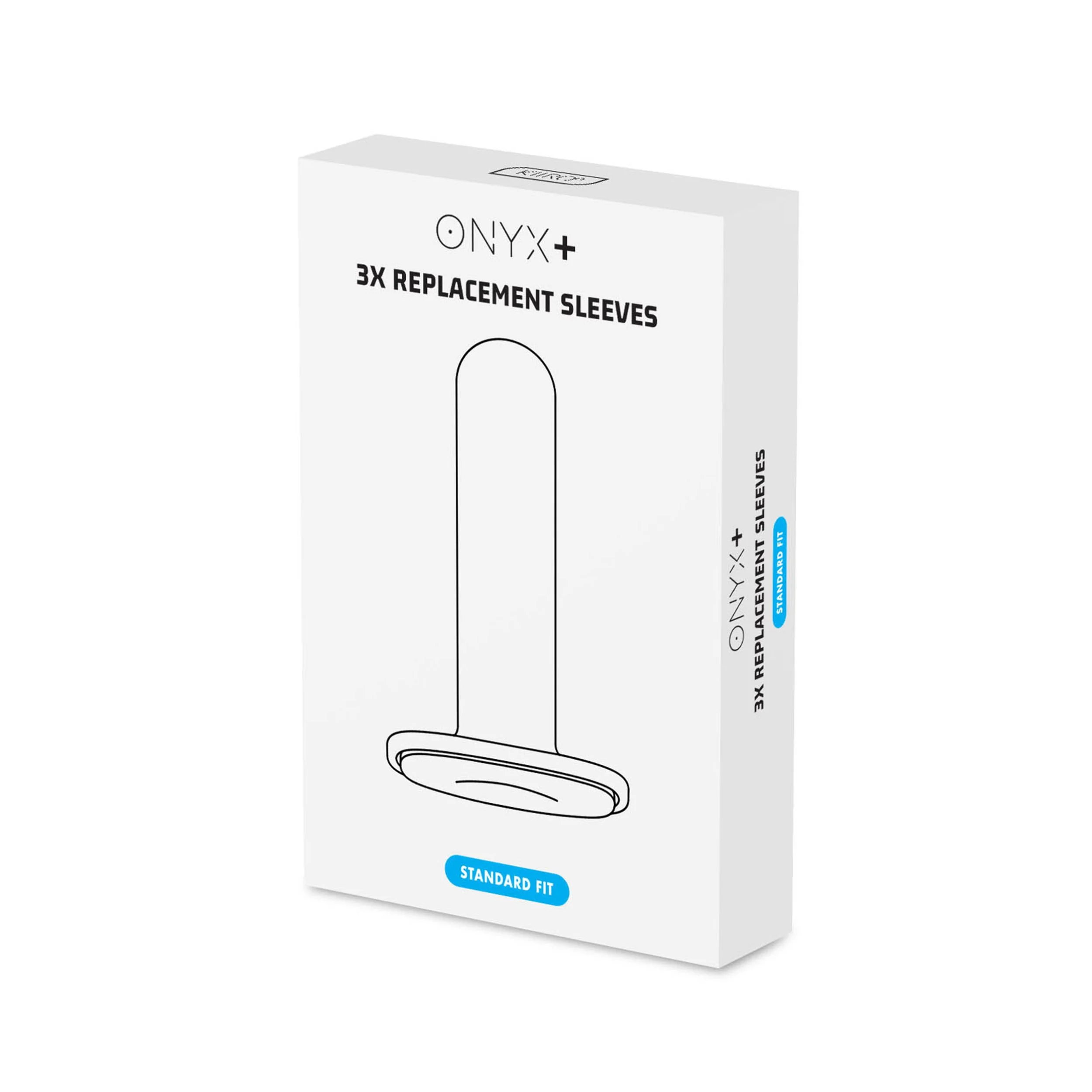 Kiiroo - Onyx+ Vervanghoesjes 3-Pack - Standaardmaat