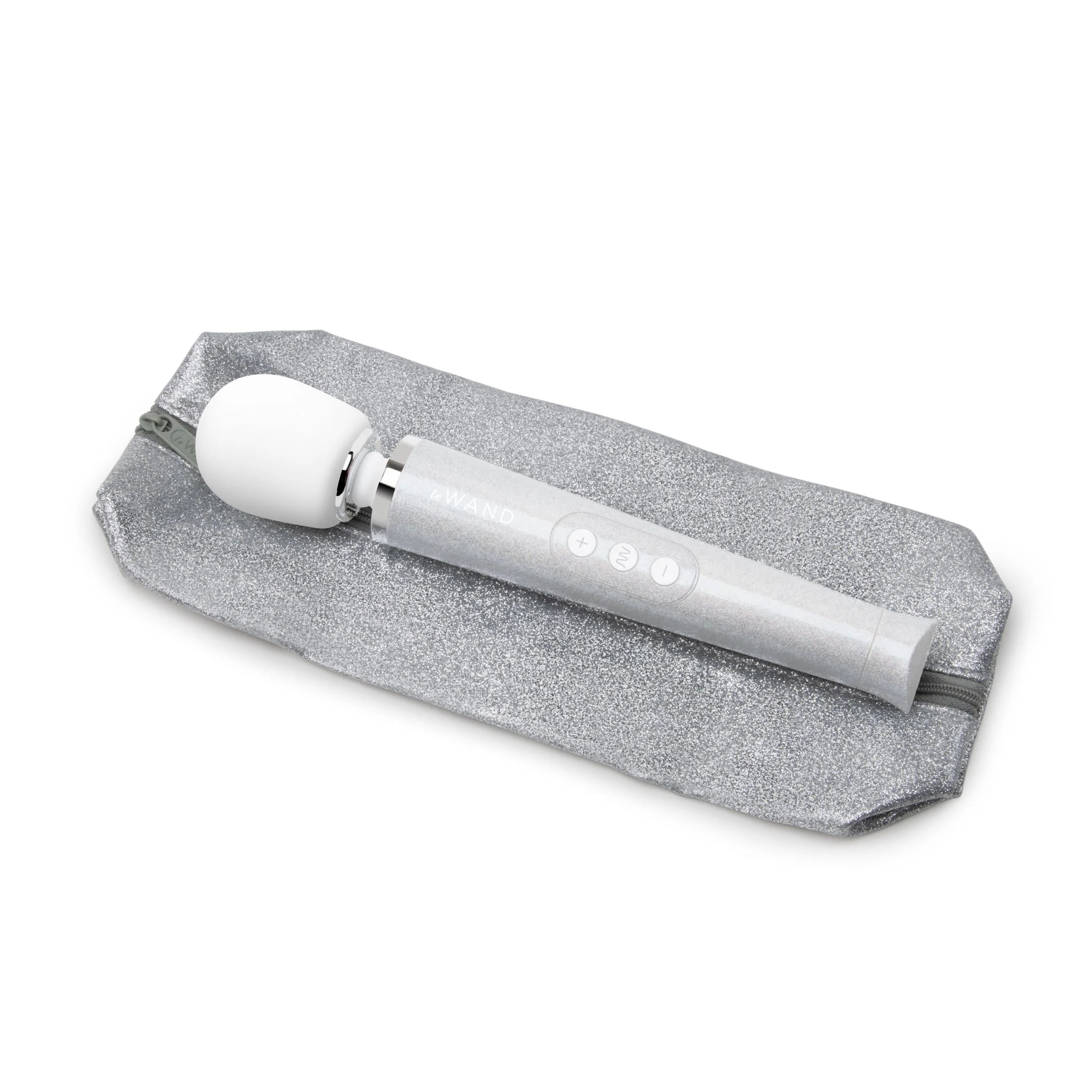 LE WAND – Petite All That Glimmers Wand Vibrator – Wit