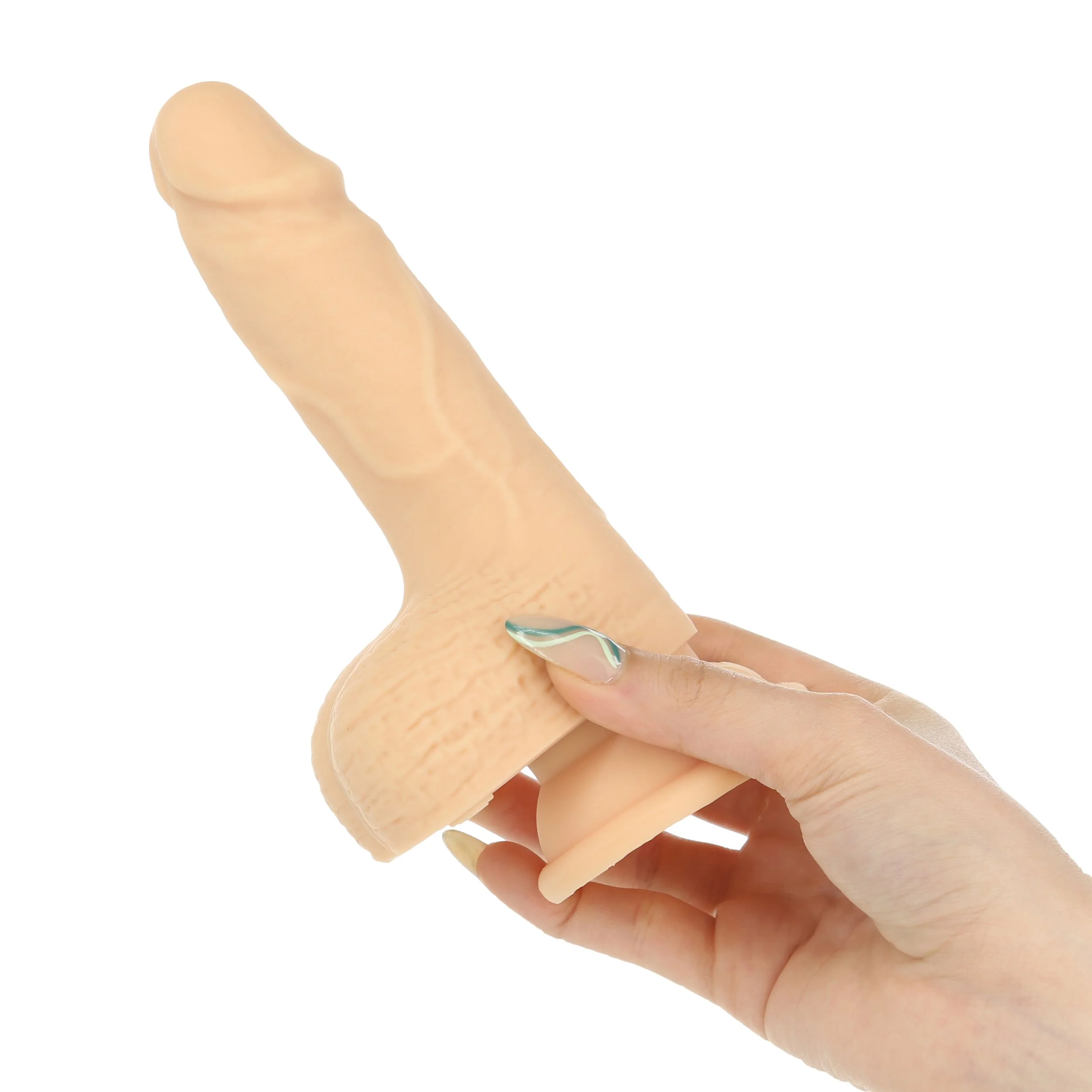 Naked Addiction - Thrusting Dong met Afstandsbediening 16,5 cm Vanilla
