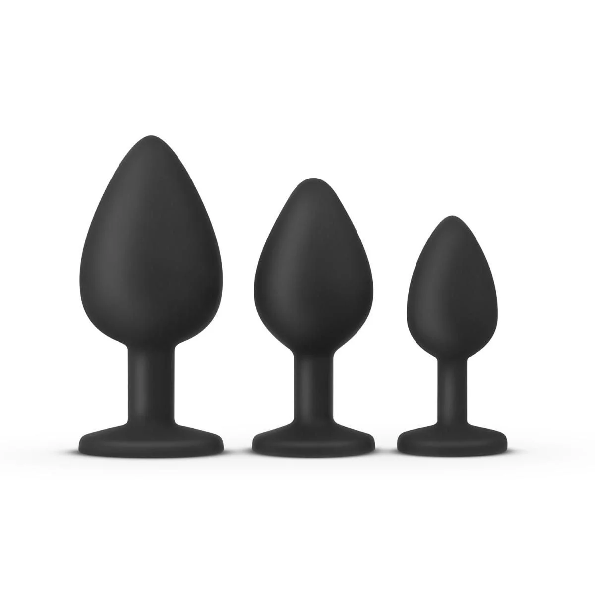 Teazers – Buttplug Set – Zwart