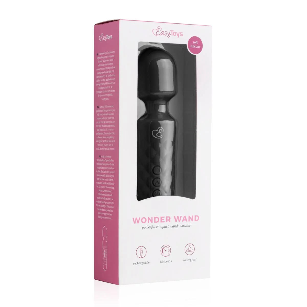Mini Wand Vibrator - Zwart