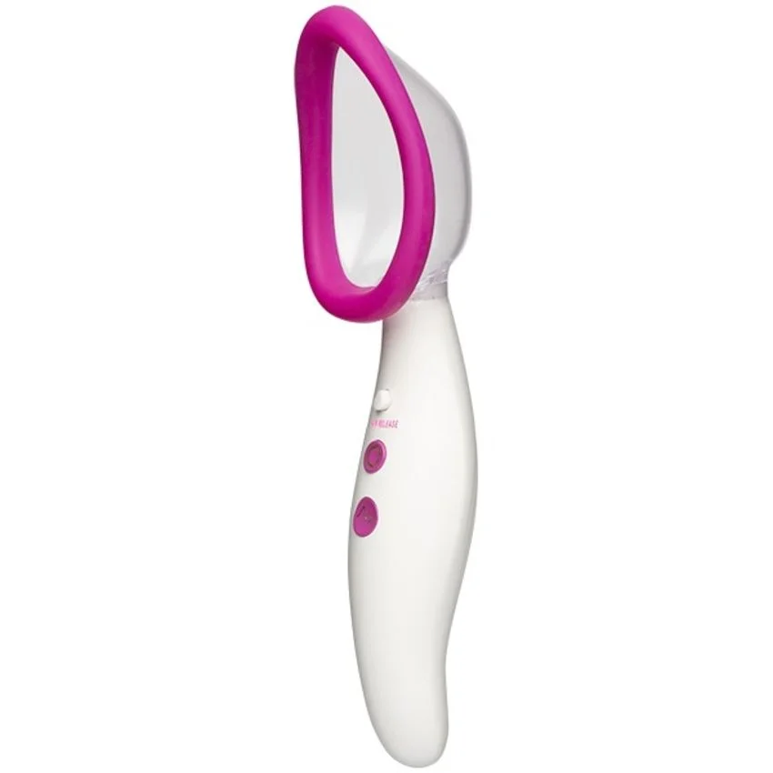 Doc Johnson - Automatische Vibrerende Pussy Pomp - Wit & Roze