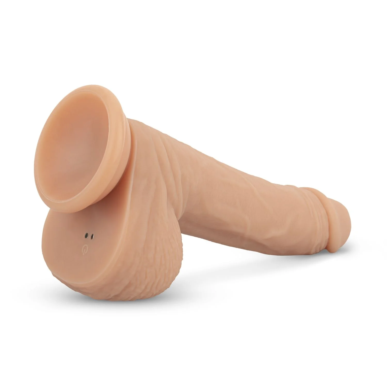 Real Fantasy -  Mason Stotende, Verwarmbare en Vibrerende Dildo