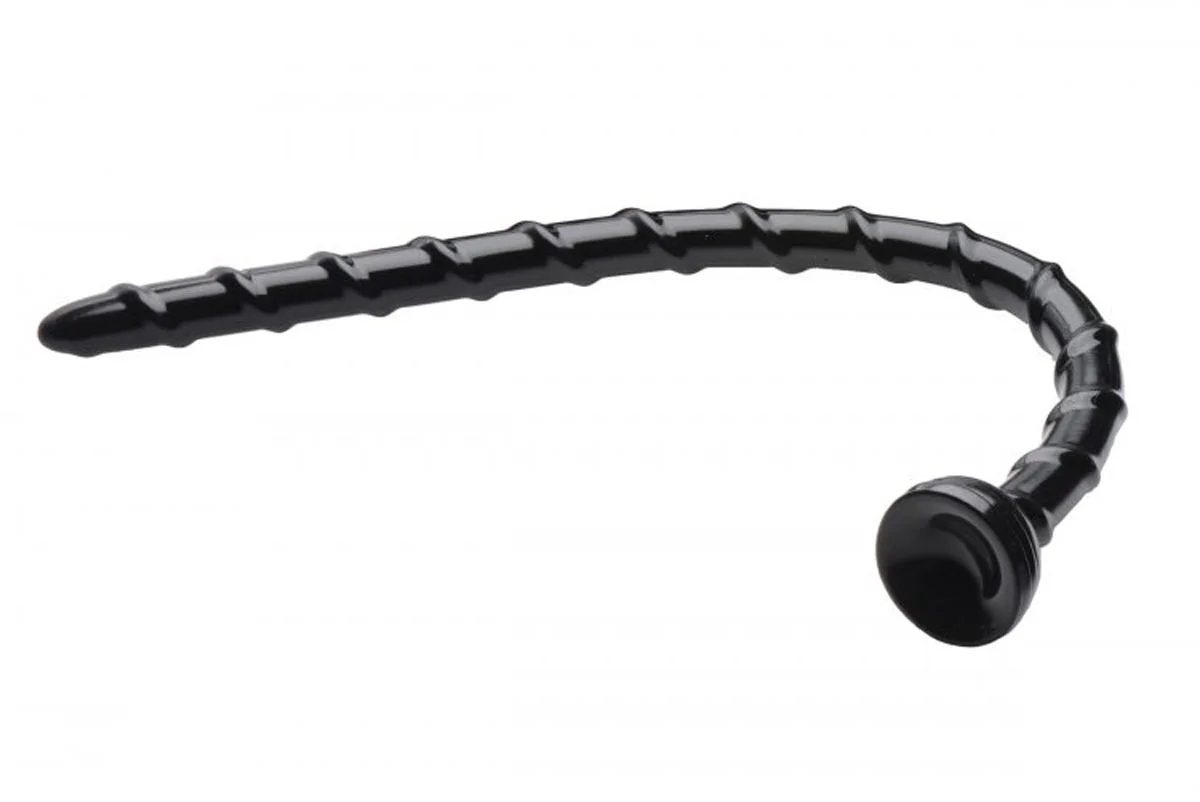 Swirl Thin Anal Snake Anaaldildo - 45 cm