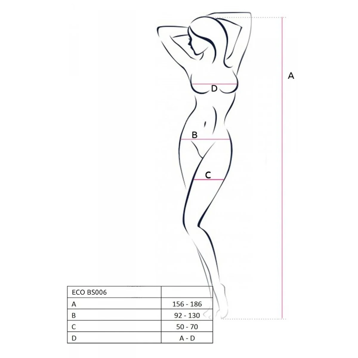 ECO Passion - BS006 Catsuit - Wit