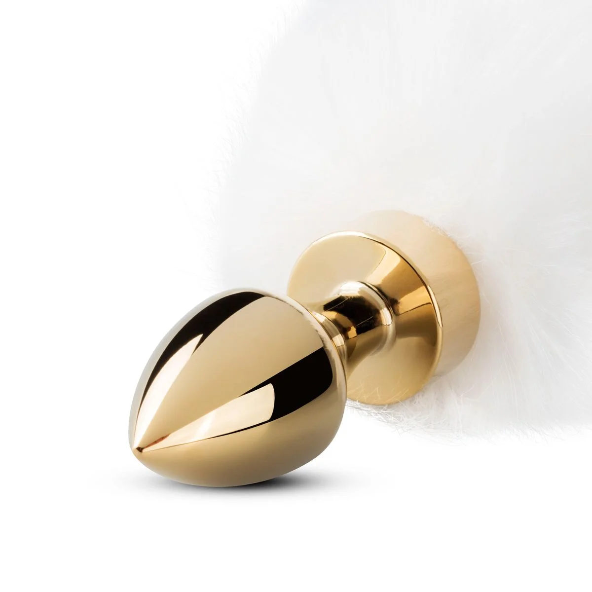 – FETISH COLLECTION Buttplug – Witte Vossenstaart