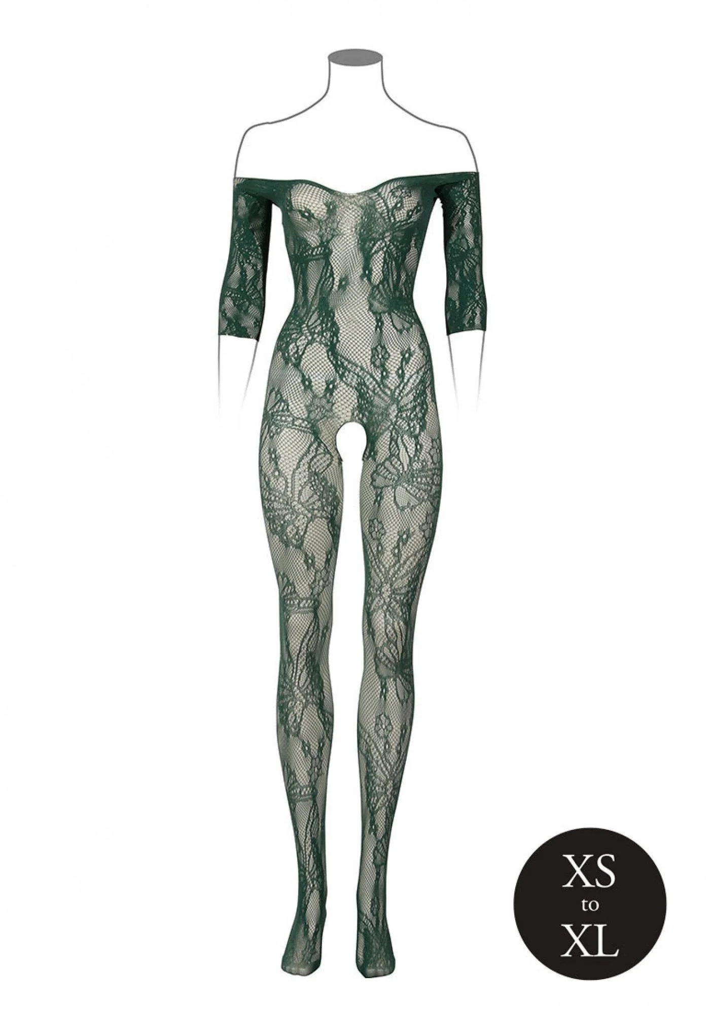 Catsuit Met Lange Mouwen - Groen
