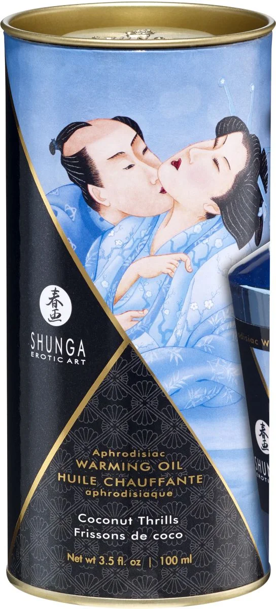 Shunga - Eetbare Massage Olie Coconut Thrills