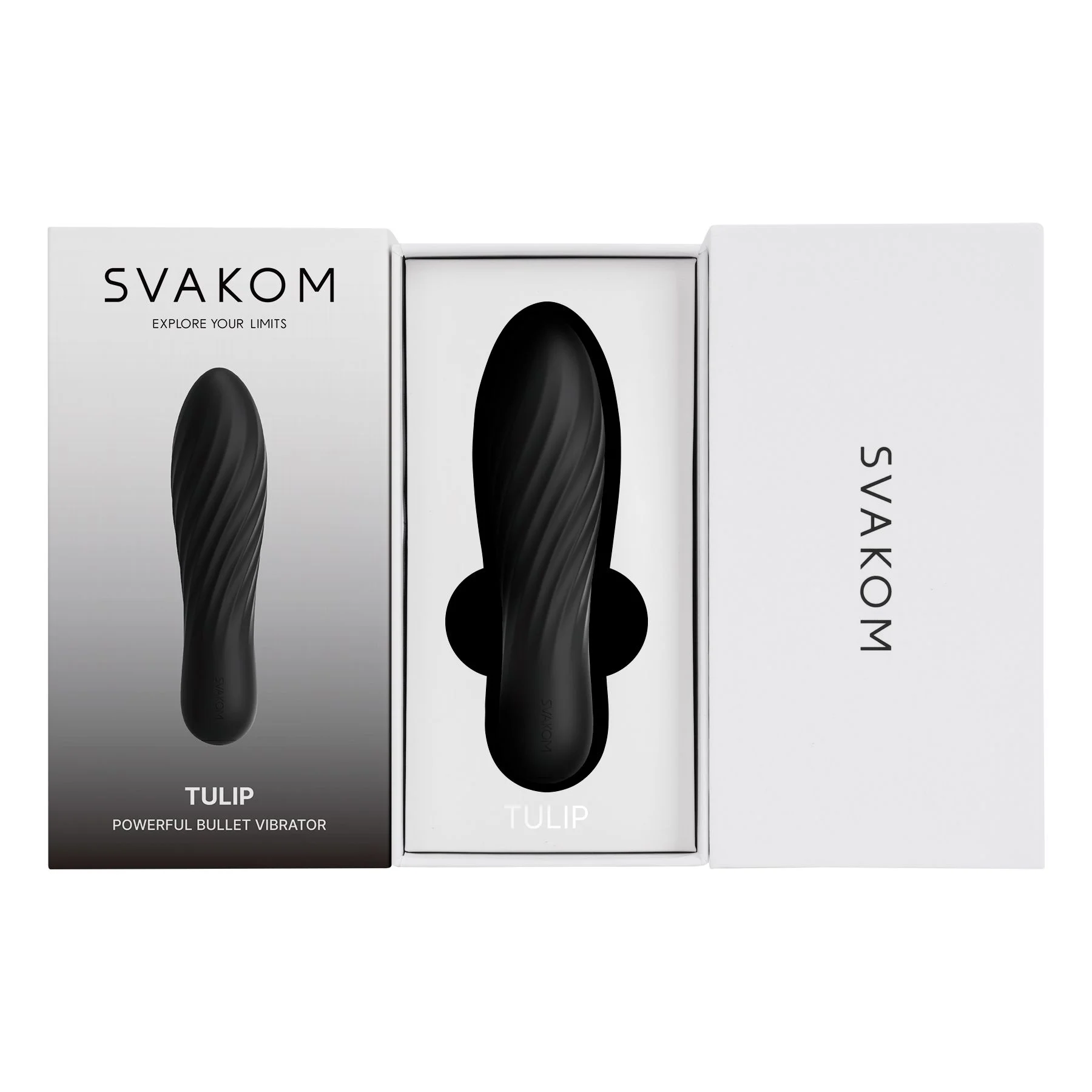 SVAKOM - Tulip Krachtige Vibrator - Zwart