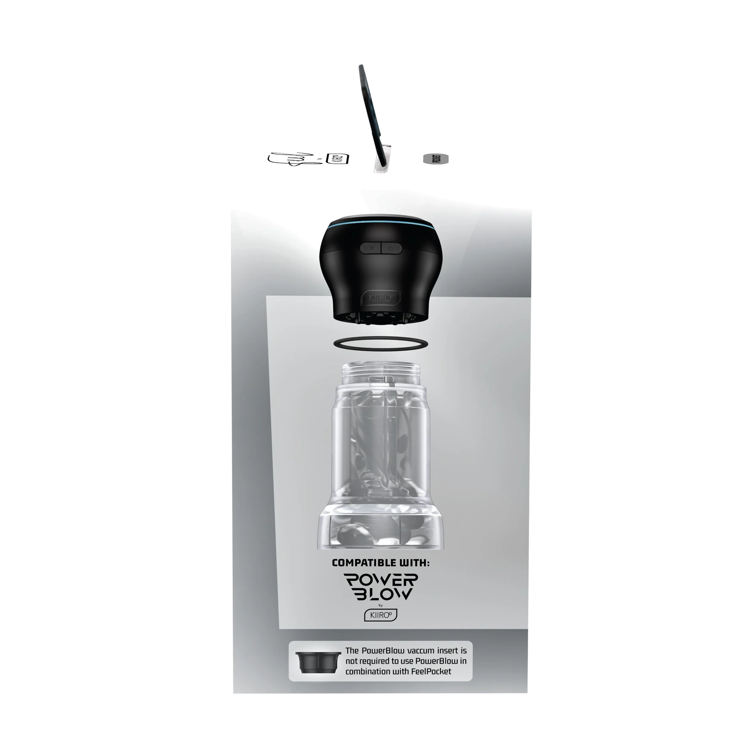 Kiiroo – Feel Crystal Pocket Stroker