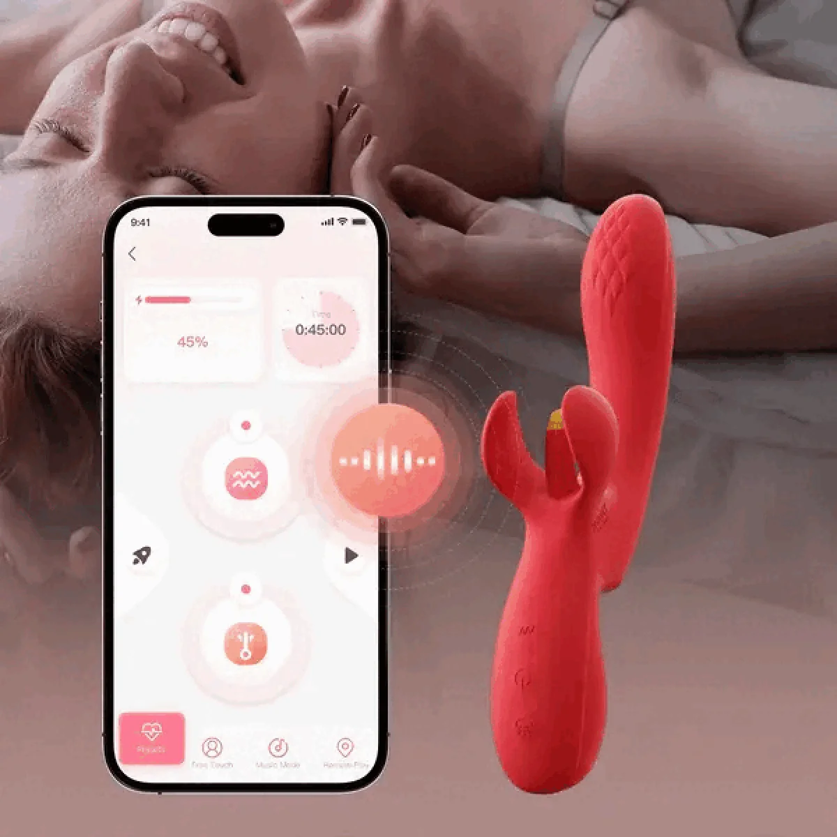 HoneyPlayBox – Fortexa Tapping A-Spot Vibrator – Rood
