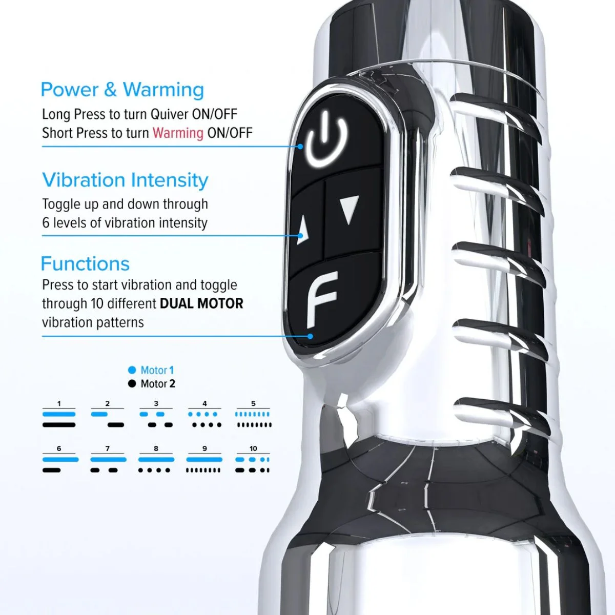 Fleshlight - Quiver Vibrerende Stroker