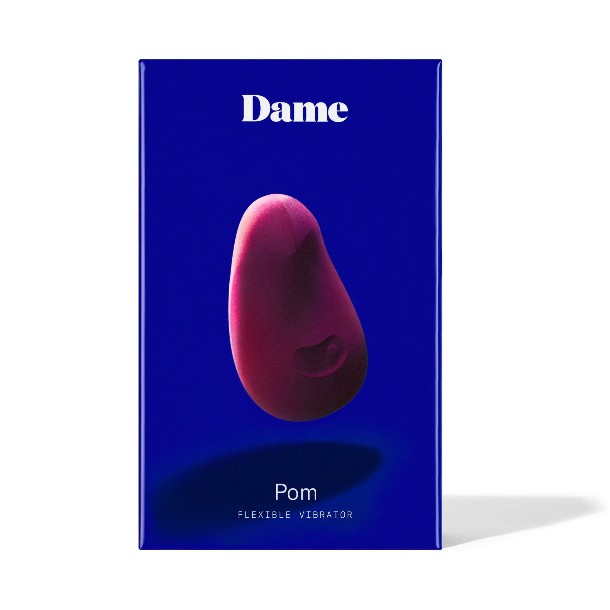 Dame Products - Pom Flexibele Vibrator - Donker Rood